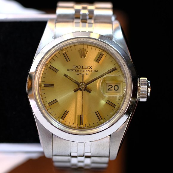 Rolex Datejust Champagne Dial With Certificate - Picture 4 of 7